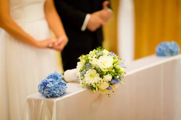 Beautiful wedding bouquet detail — Stock Photo, Image