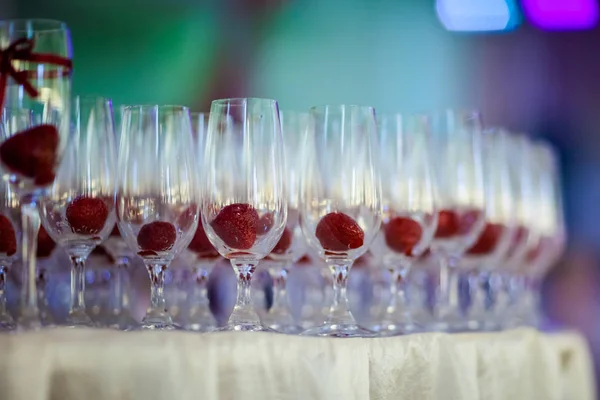 Tradizionale polacco matrimonio champagne dettaglio — Foto Stock