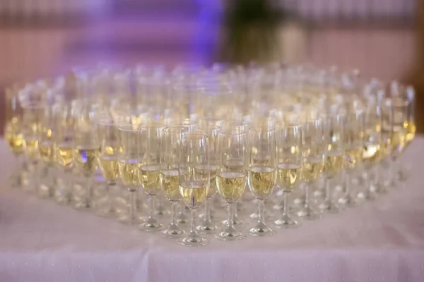 Tradizionale polacco matrimonio champagne dettaglio — Foto Stock