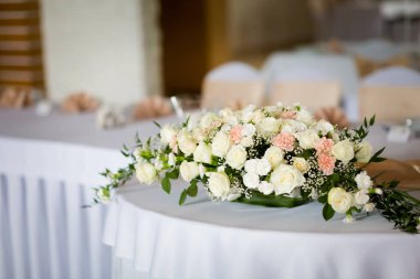 Güzel düğün Resepsiyon Masa dekorasyonu