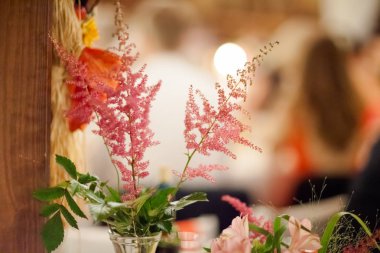 Güzel düğün Resepsiyon Masa dekorasyonu