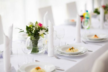 Güzel düğün Resepsiyon Masa dekorasyonu