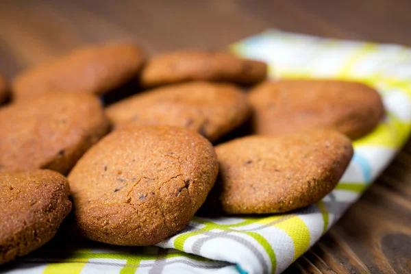 Deliciosas galletas veganas saludables caseras —  Fotos de Stock