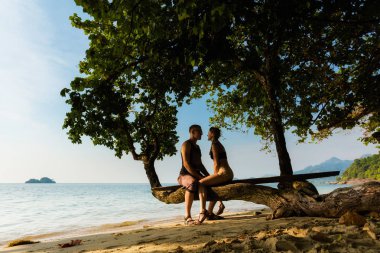 Koh Chang güzel Çift