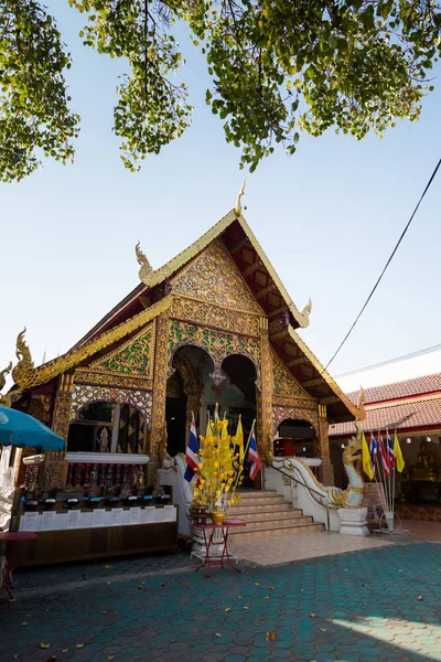 Wat Dab Phai tempio buddista — Foto Stock