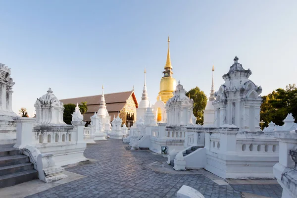 Wat Suandok white buddhist temple — Stock Photo, Image
