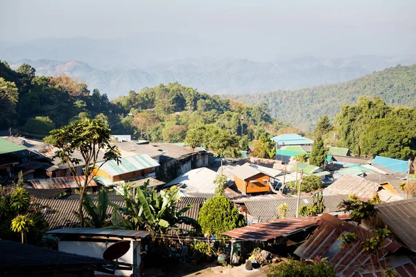 Дої Pui село в Таїланді — стокове фото
