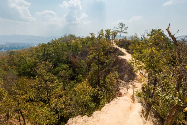 在北部泰国排峡谷 — 图库照片