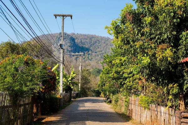 Soppong falu északi Thaiföld — Stock Fotó