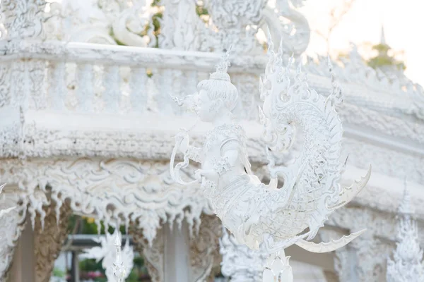 Wat weißer Tempel wat rong khun — Stockfoto