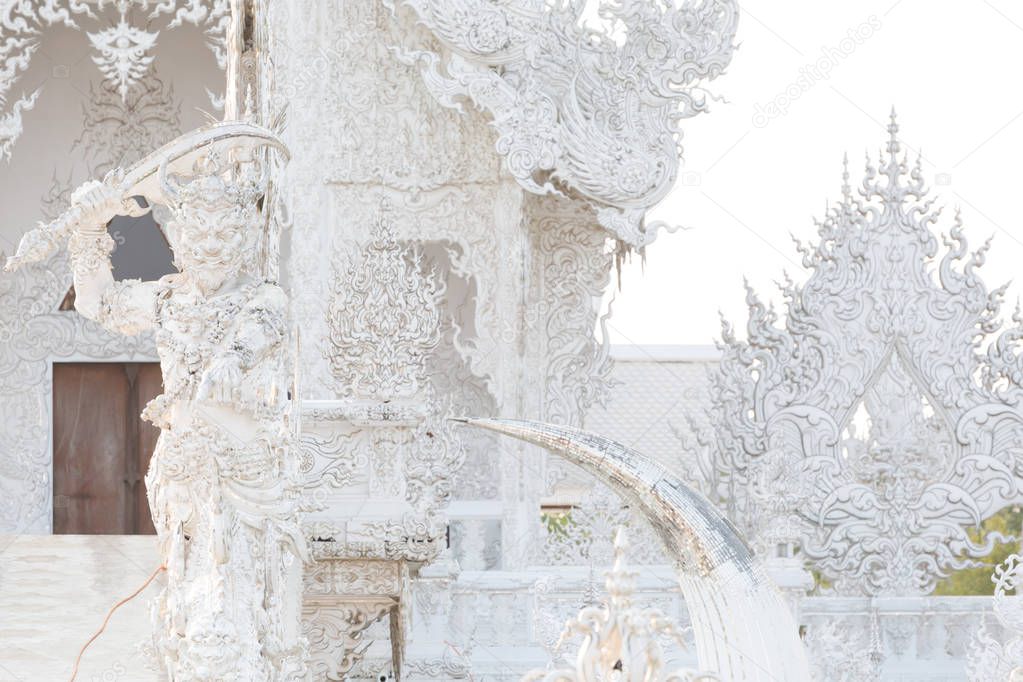 Wat White temple Wat Rong Khun