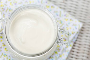 Vegan diy homemade eggfree mayonaise  clipart