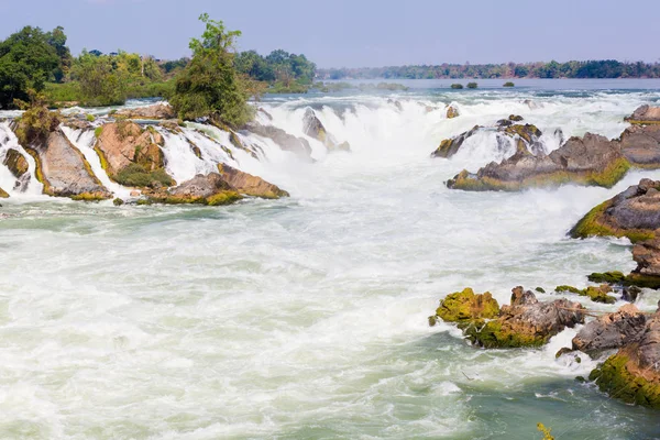 Khone Phapheng vattenfall i Laos — Stockfoto