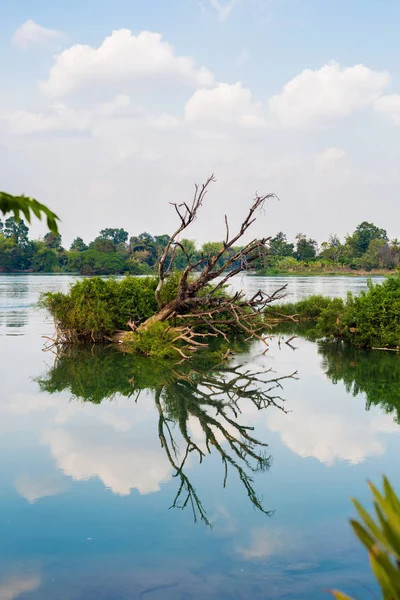 Rio Mekhong de Don Det — Fotografia de Stock