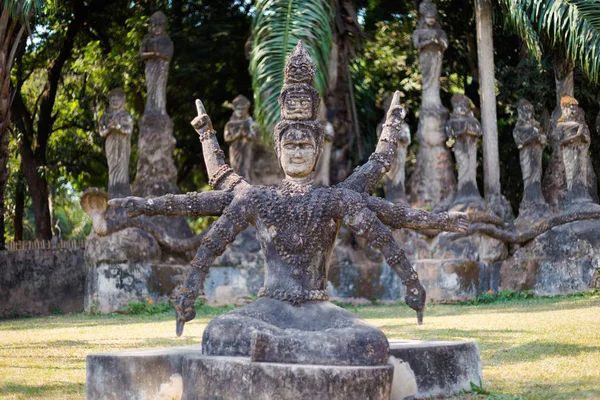 Parque de Xieng Khuan Buddha Vientiane — Foto de Stock