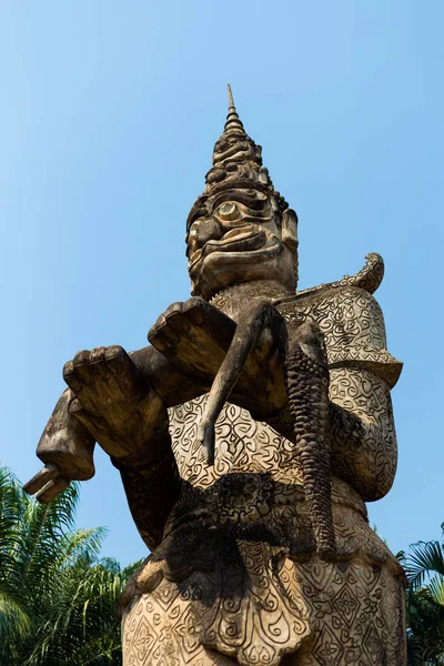 Xieng Khuan Buda'nın park Vientiane