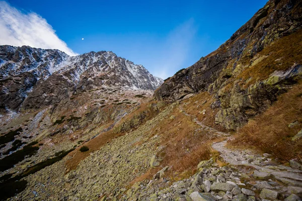 Slovacco Velicka Dolina Tatry montagne — Foto Stock