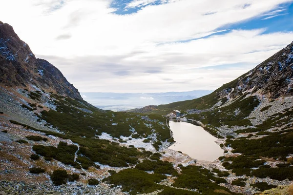 Словацька Velicka Долина Tatry гори — стокове фото