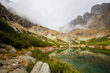 Slovakça Velicka Dolina Tatry dağlara