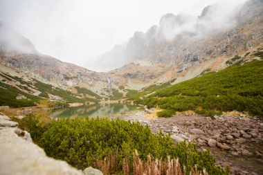 Slovakça Velicka Dolina Tatry dağlara