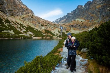 Slovakça Velicka Dolina Tatry dağlara