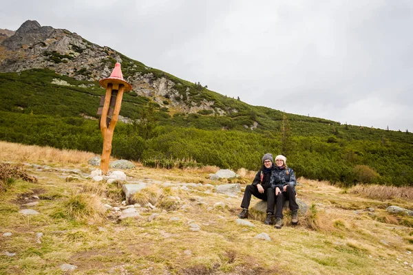 Slovakça Velicka Dolina Tatry dağlara — Stok fotoğraf