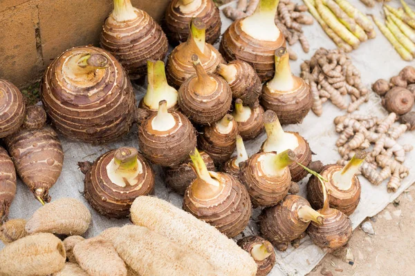 Thai vegetables on market — Stock Photo, Image