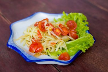 Papaya Tam Mak Houng salatası