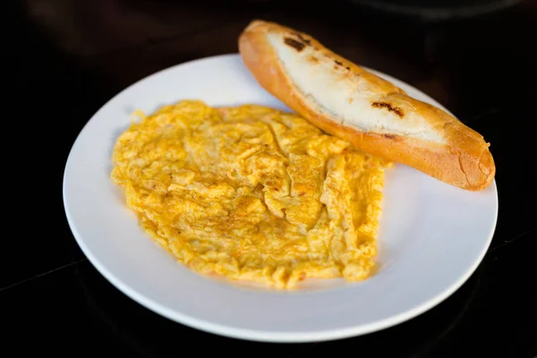 Laoszi sima tojás omlett — Stock Fotó