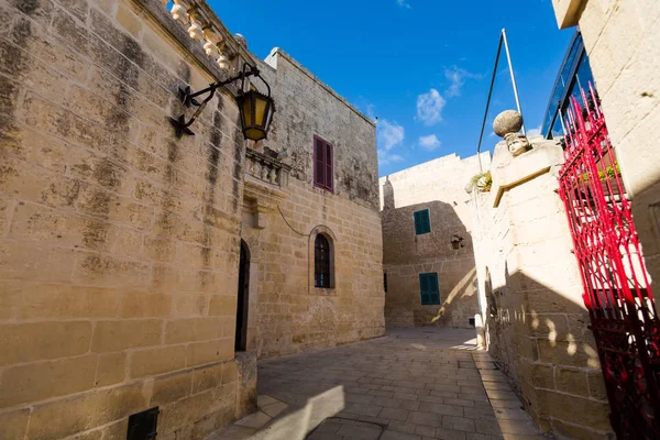 Mdina Malta mimarisi — Stok fotoğraf