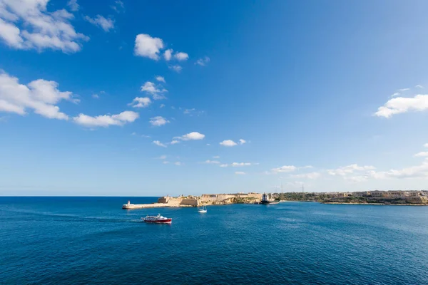 Hafen in msida auf malta — Stockfoto