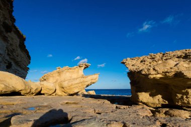 St Peter's havuzu lagün Malta