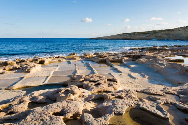 Laguna de St Peter 's Pool Malta — Foto de Stock