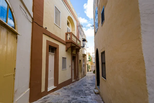 Paisaje urbano de Victoria en la isla de Gozo — Foto de Stock