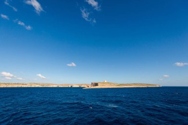Deniz manzarası Comino Adası Malta