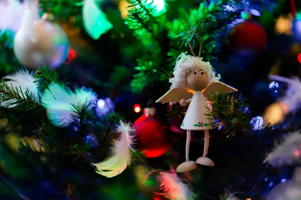 Christmas concept photo - tree detail — Stock Photo, Image