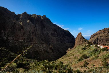 Güzel Tenerife manzara - Masca Köyü