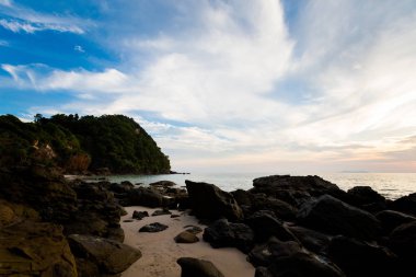 Koh Kradan tropikal peyzaj