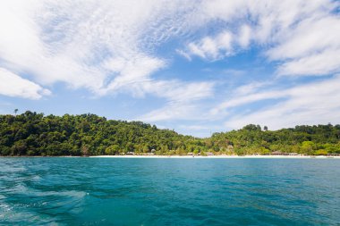 Koh Ngai tropikal peyzaj