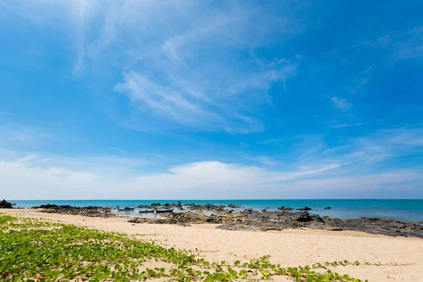 Landschap van Koh Lanta Klong Hin strand — Stockfoto