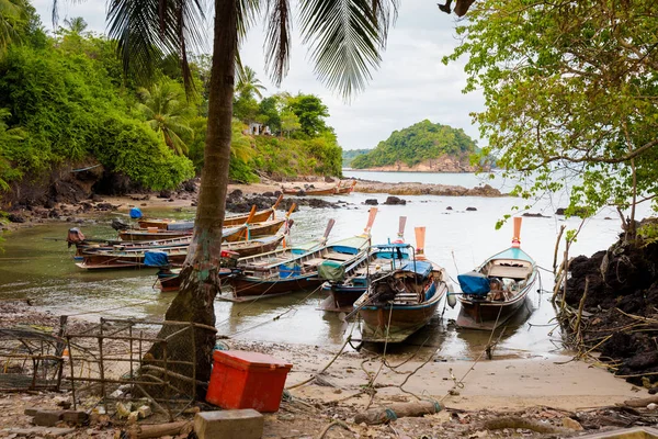 Seagypsy village on Koh Lanta — Zdjęcie stockowe