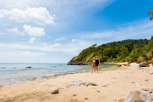 Tourist on koh Lanta island — Stock Photo, Image