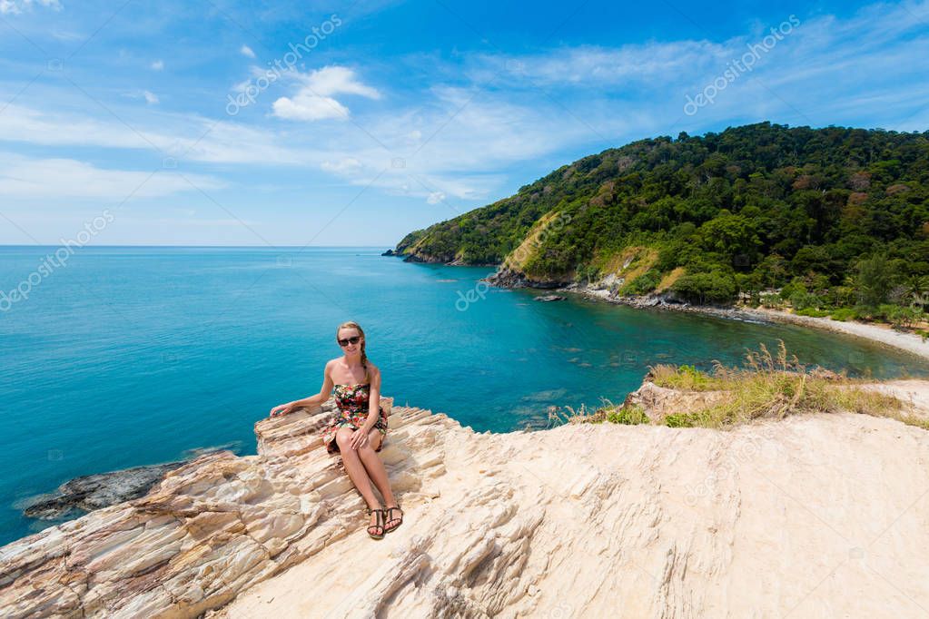 Tourist on koh Lanta island — Stock Photo © annabieniek ...