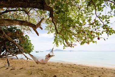 Turist hamak Koh Kradan