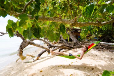 Turist hamak Koh Kradan