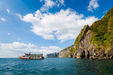 Emerald mağara Tayland