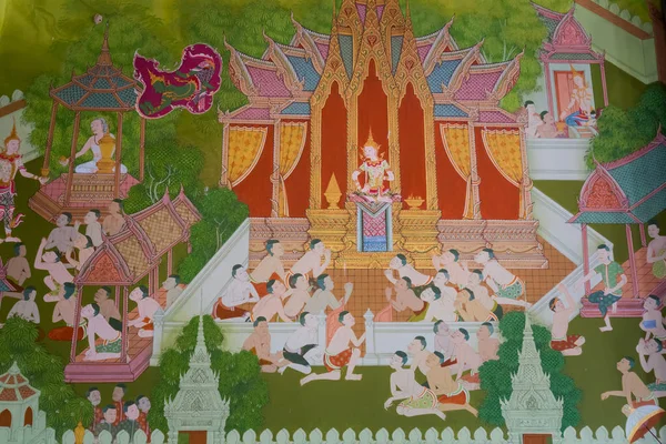 Krabi chrámu Wat Kaew Korawaram chrám — Stock fotografie