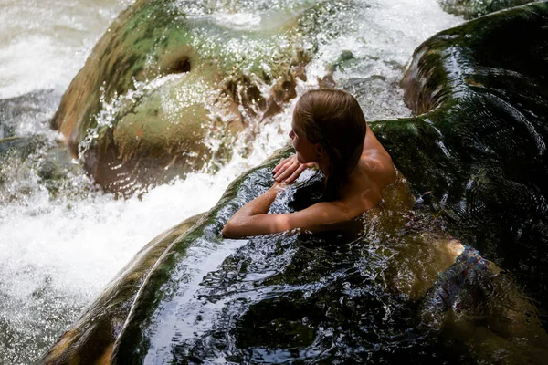 Tourist Krabi hot springs waterfall