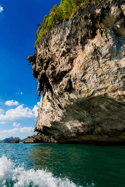 Tropical Railay playa Krabi Tailandia — Foto de Stock