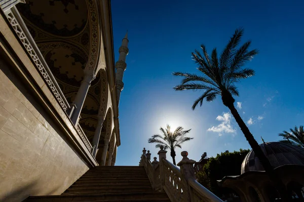 Mrk Güzel Mimarisi Türkiye Nin Manavgat Kentinde Kulliye Cami Antalya — Stok fotoğraf